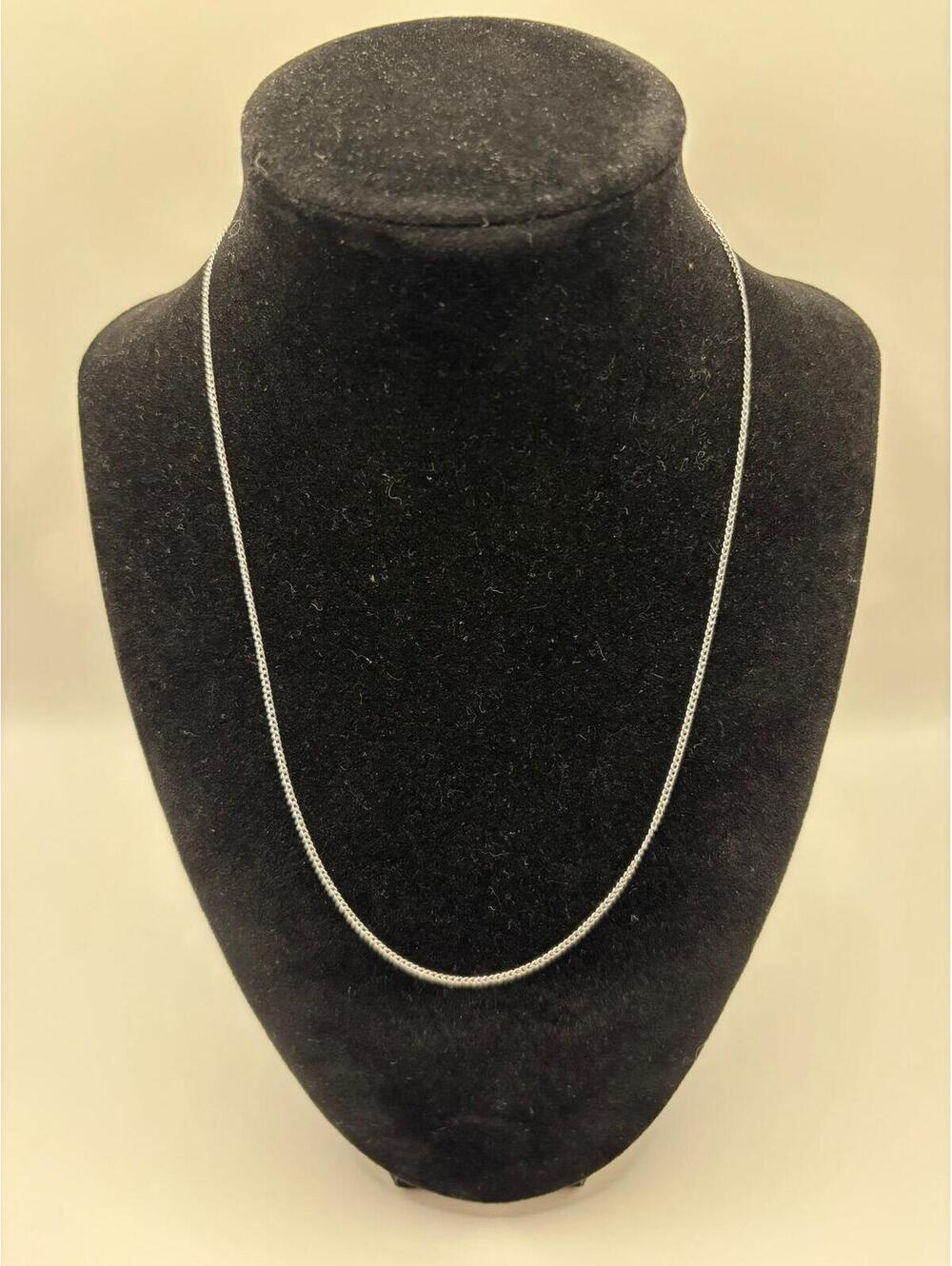 Sarah Coventry Stamped Sterling Chain Necklace